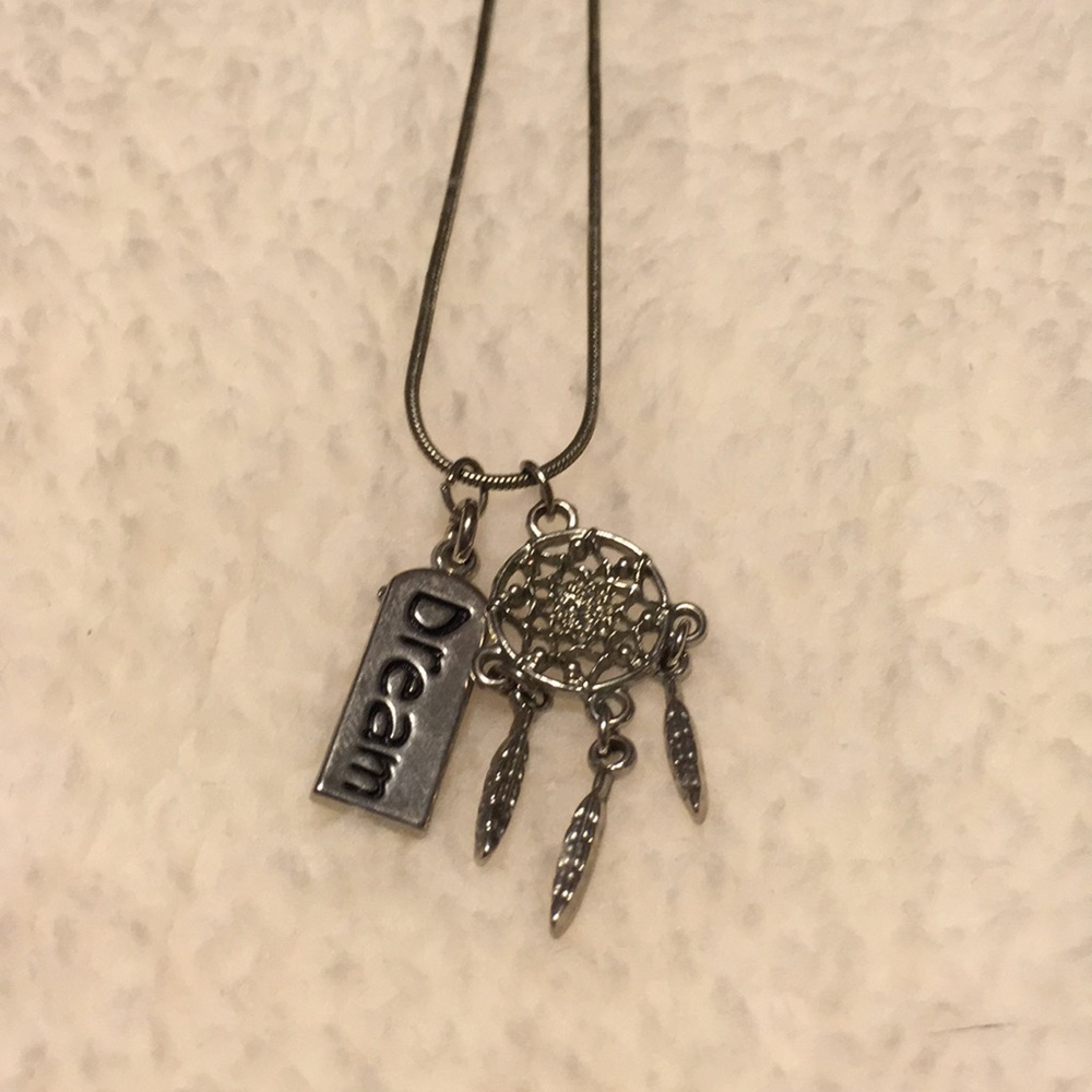 PRICE NEGOTIABLE Silver Dream Catcher Necklace